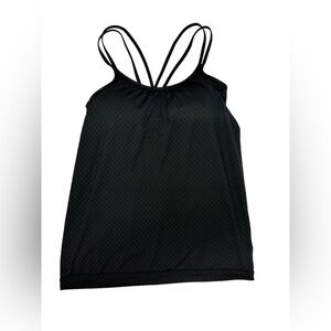 Like New Athleta women’s racer tank with built in bra sz LG